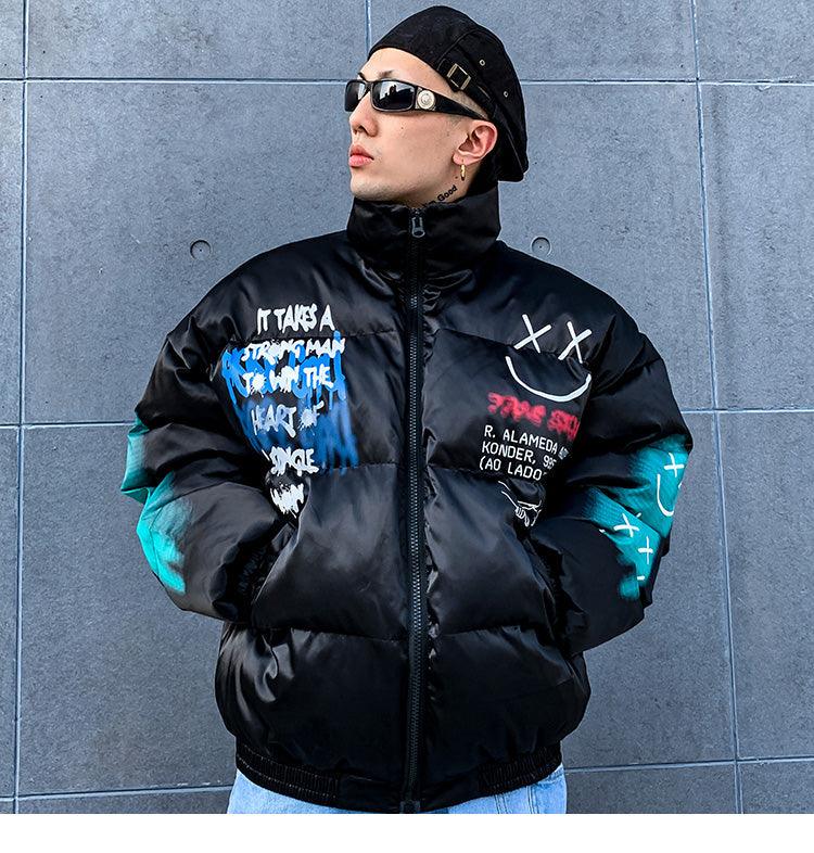 Streetwear puffer jacket mens - sneakershuborg