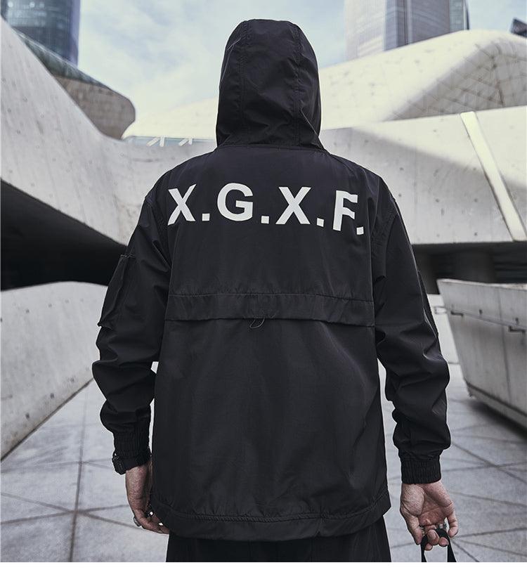 Black jacket streetwear - sneakershuborg