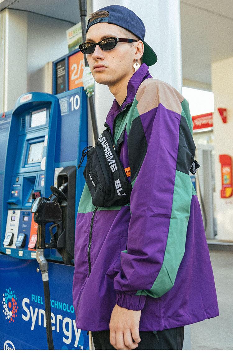 Purple streetwear jacket - sneakershuborg