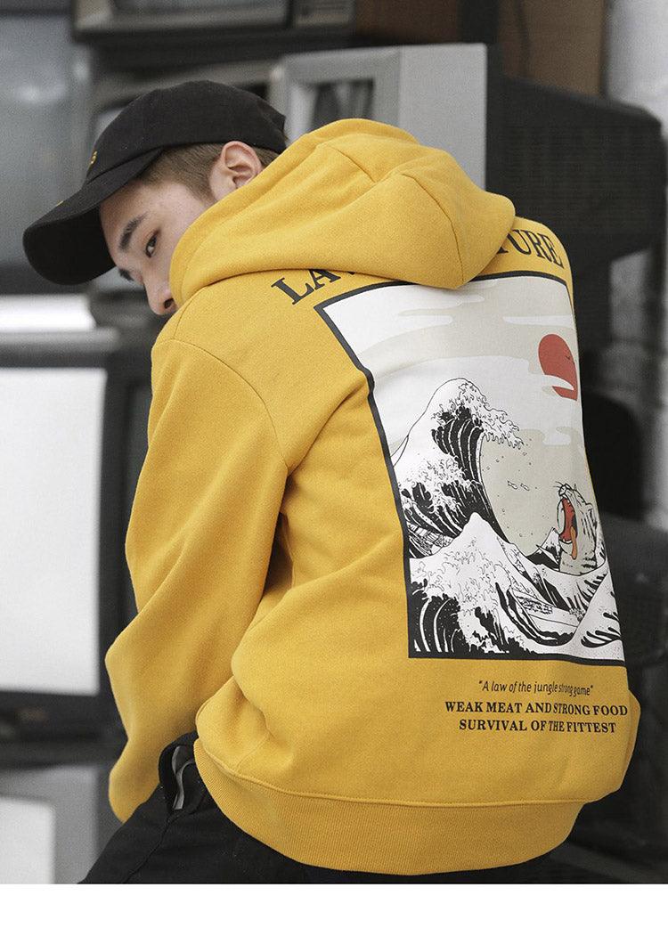 Japanese streetwear hoodie - sneakershuborg