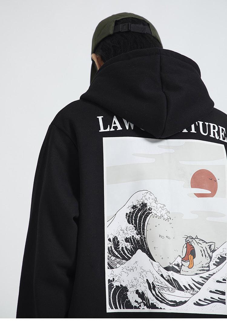 Japanese streetwear hoodie - sneakershuborg