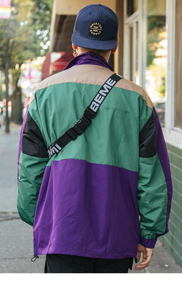 Purple streetwear jacket - sneakershuborg