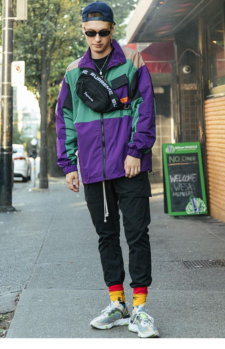 Purple streetwear jacket - sneakershuborg