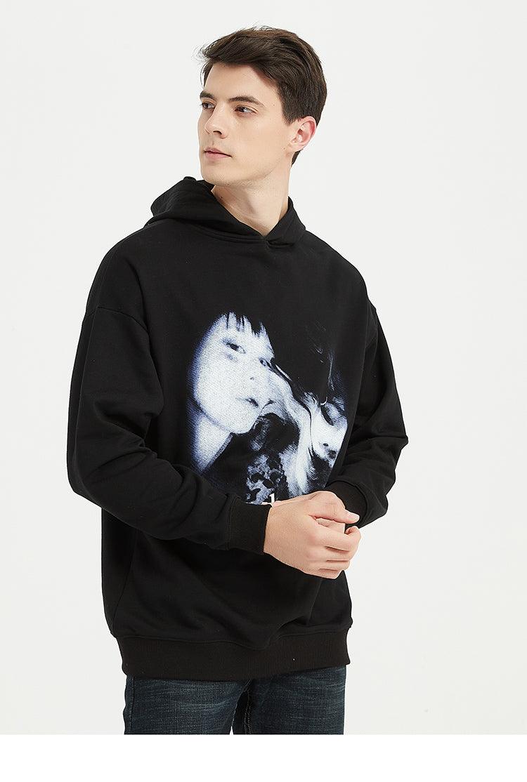 Black streetwear hoodies - sneakershuborg