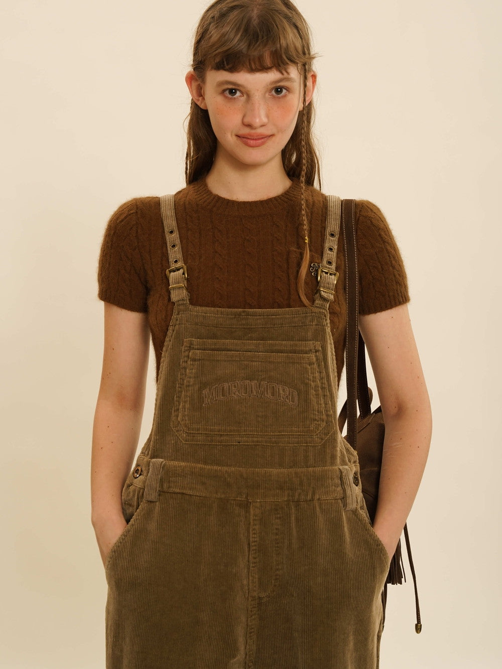 Wide-Leg Corduroy Overalls - sneakershuborg