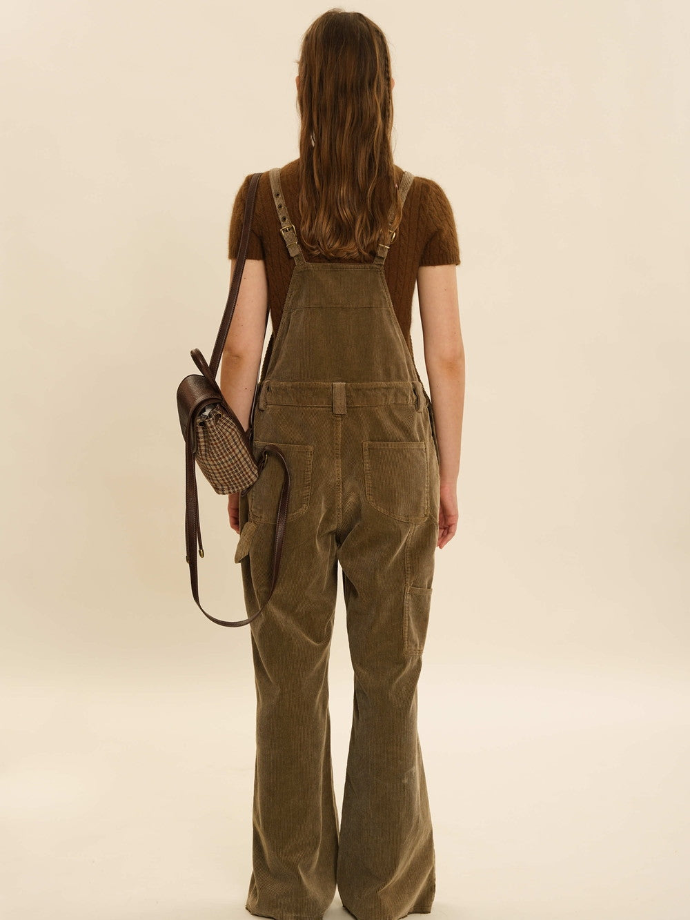 Wide-Leg Corduroy Overalls - sneakershuborg