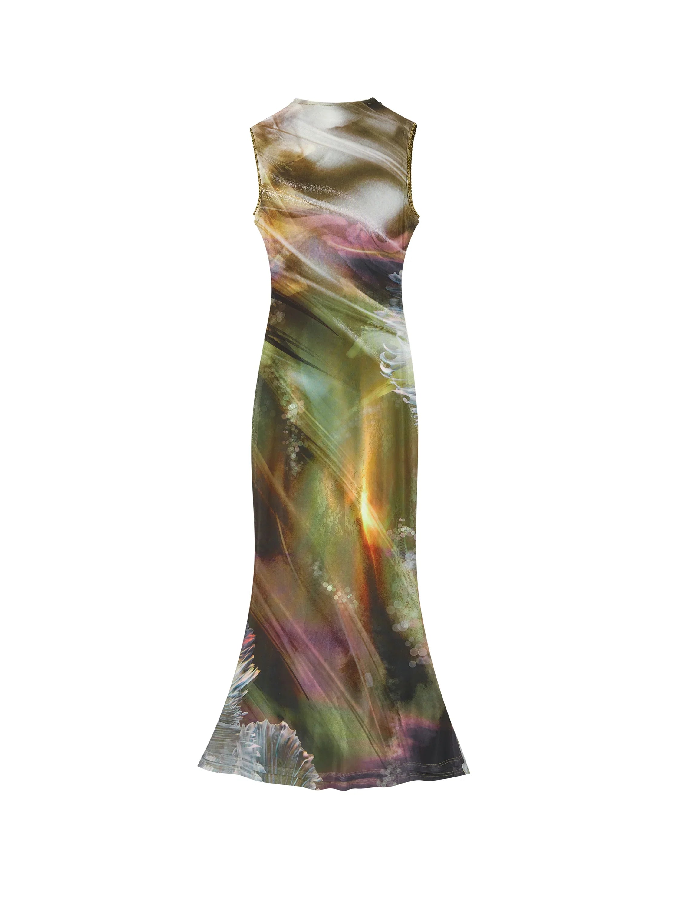 Aurora Borealis Sleeveless Maxi Dress sneakershuborg