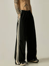 Wide-Leg Triple Stripe Athletic Pants sneakershuborg