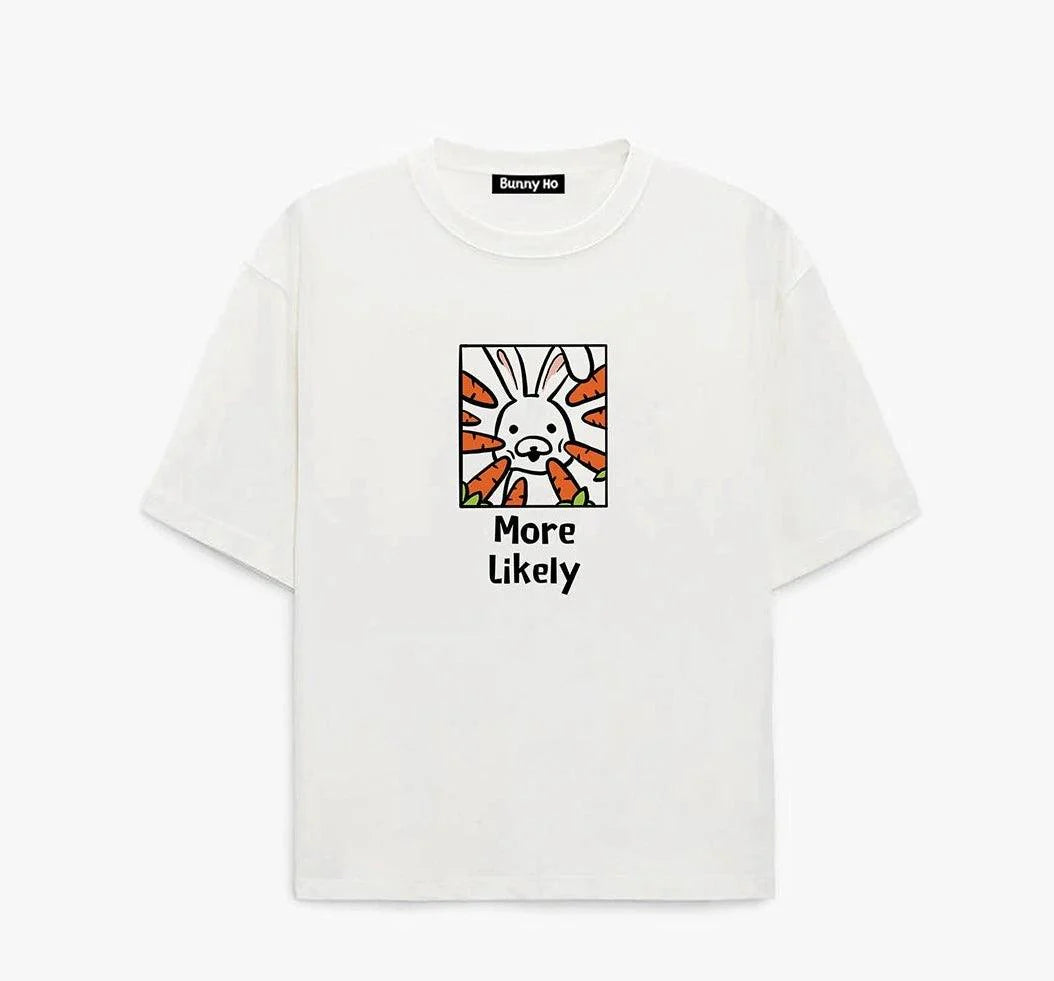 White Bunny Graphic T-Shirt - sneakershuborg