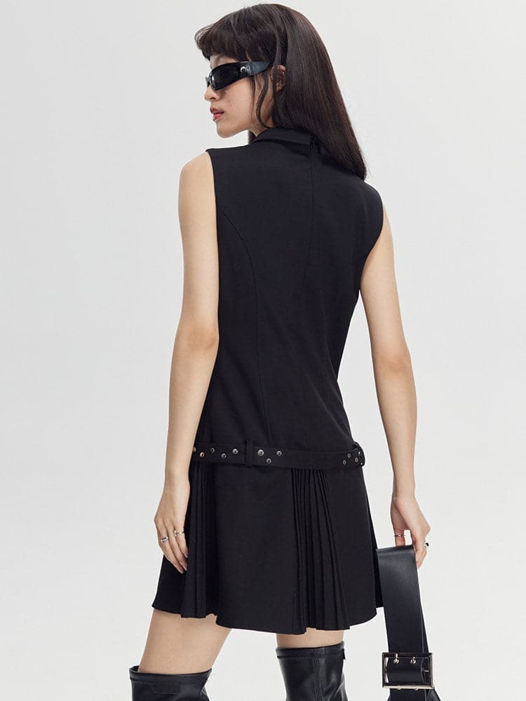 Sleeveless Asymmetrical Dress - sneakershuborg