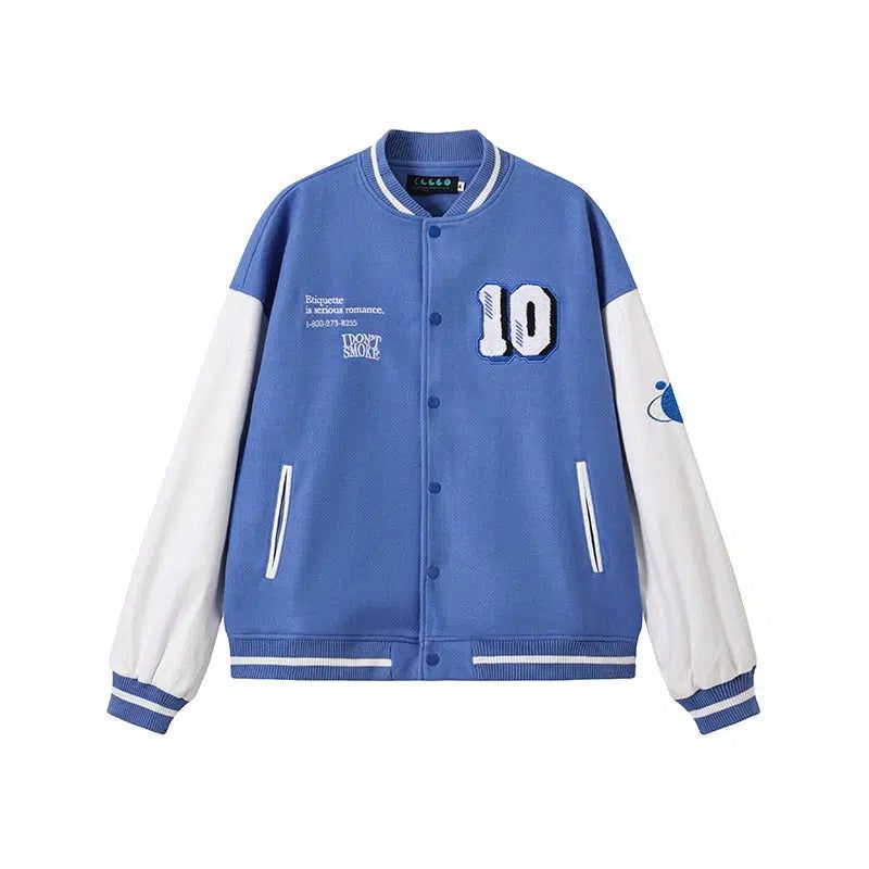 Wool Buttoned Varsity Jacket - sneakershuborg