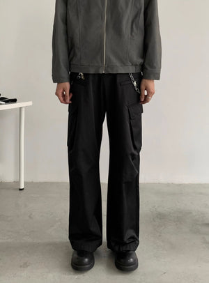 Wide-Leg Utility Work Pants - sneakershuborg