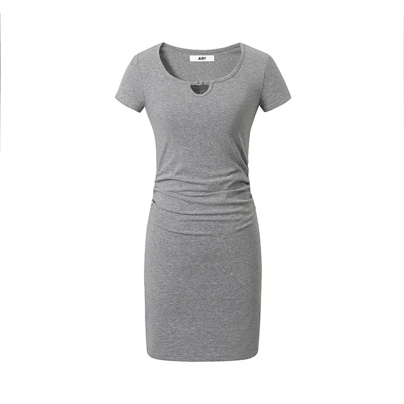 Sleek Simplicity T-Shirt Dress sneakershuborg