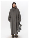 Wool Extra Long Coat - sneakershuborg