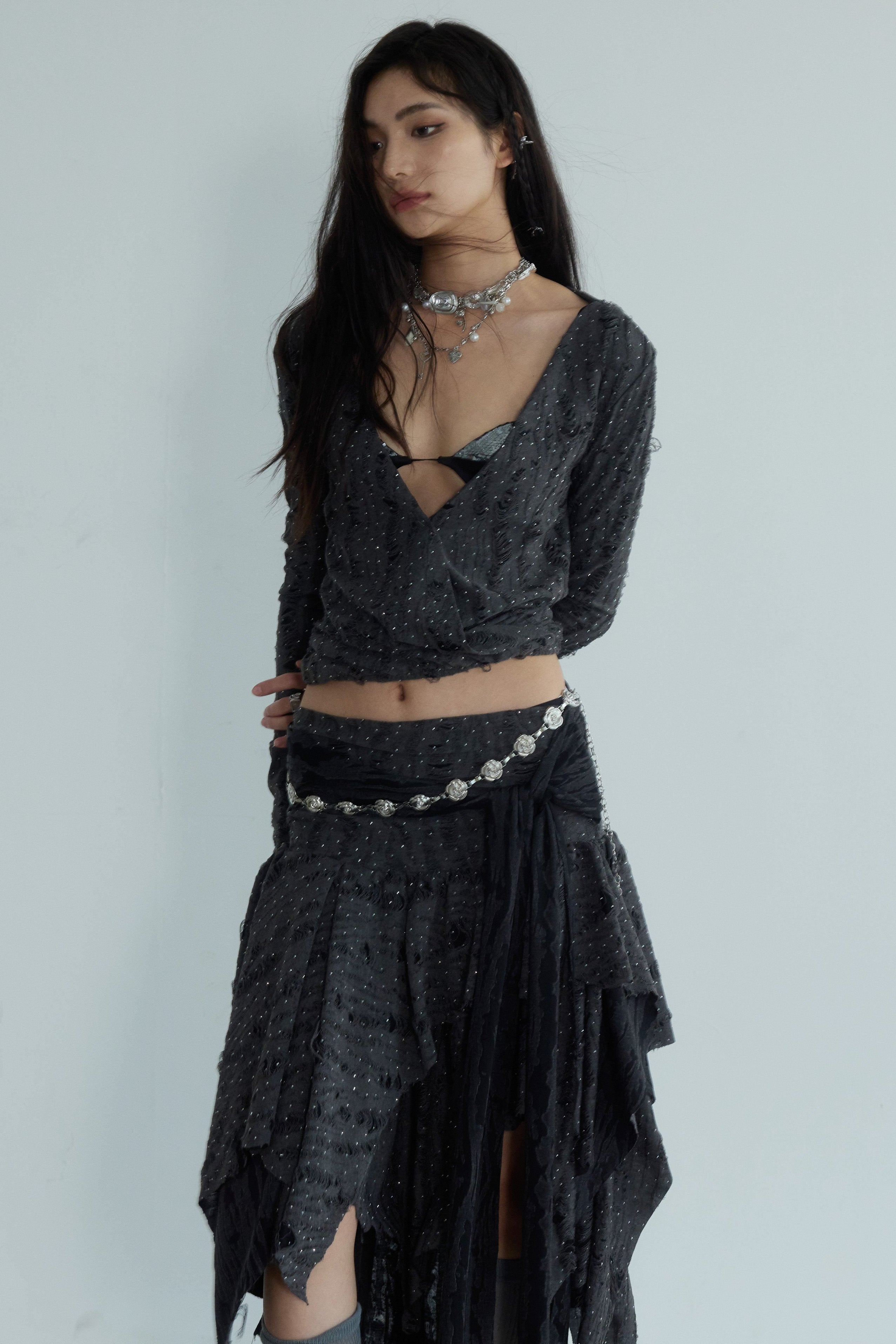 Midnight Starfall Gypsy Skirt sneakershuborg