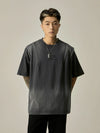 Oversized Black Tee with Subtle Logo sneakershuborg