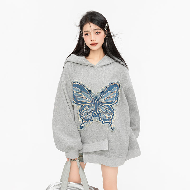 Butterfly Dream Oversized Hoodie sneakershuborg