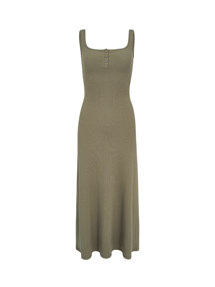 Sage Serenity Maxi Tank Dress - sneakershuborg