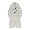 Winter Thick Woolen Coat With Horn Buttons - sneakershuborg