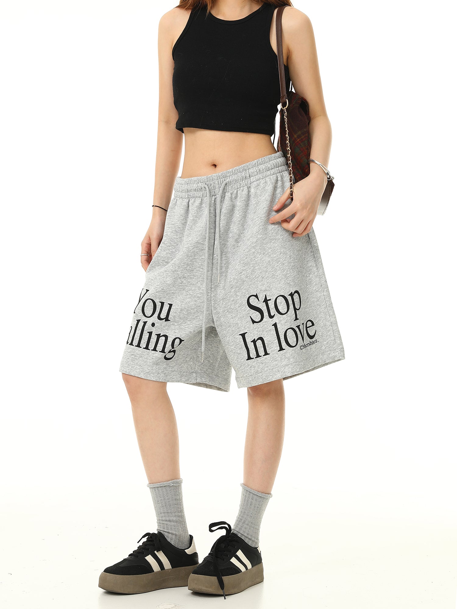 You Stop Falling In Love Sweat Shorts sneakershuborg