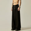 Multi-Button High-Waisted Wide-Leg Trousers sneakershuborg