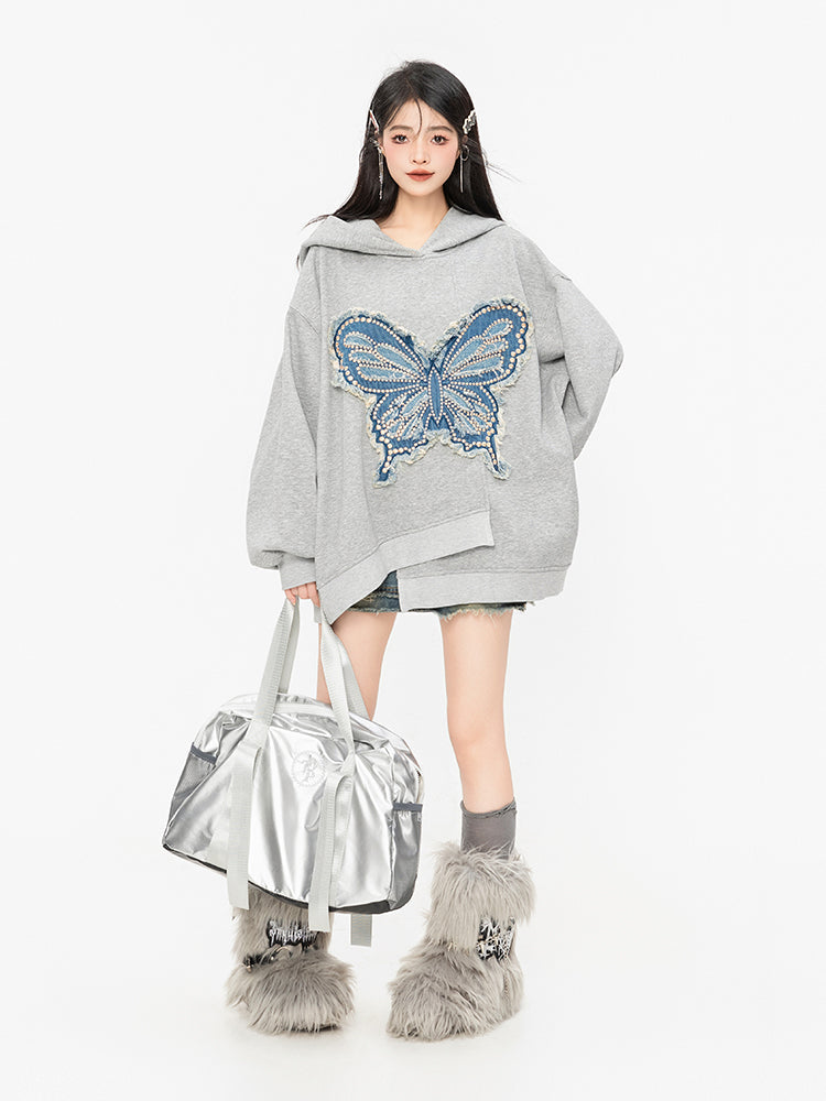 Butterfly Dream Oversized Hoodie sneakershuborg