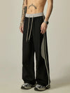 Wide-Leg Contrast Stripe Track Pants sneakershuborg