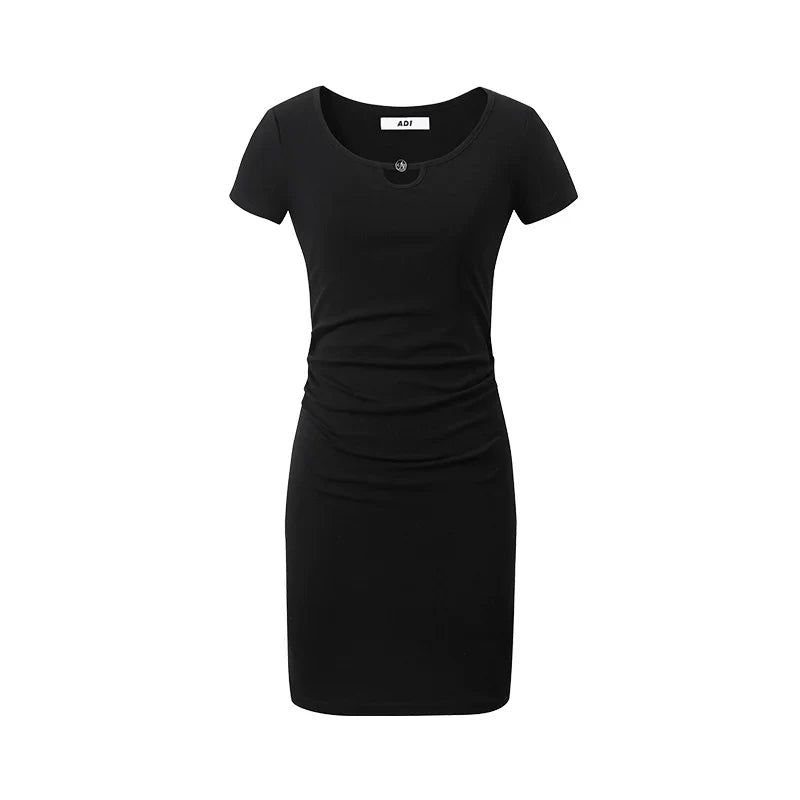 Sleek Simplicity T-Shirt Dress sneakershuborg