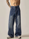 Ombre Fade Wide-Leg Vintage Denim Jeans sneakershuborg