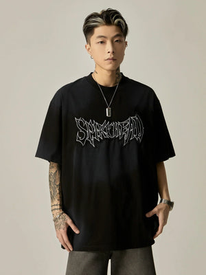 Sprayhead Grunge Graphic Oversized Tee - sneakershuborg