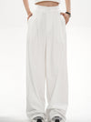 Wide-Leg Palazzo Pants - High-Waisted Loose Fit Trousers sneakershuborg