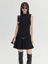 Sleeveless Asymmetrical Dress - sneakershuborg