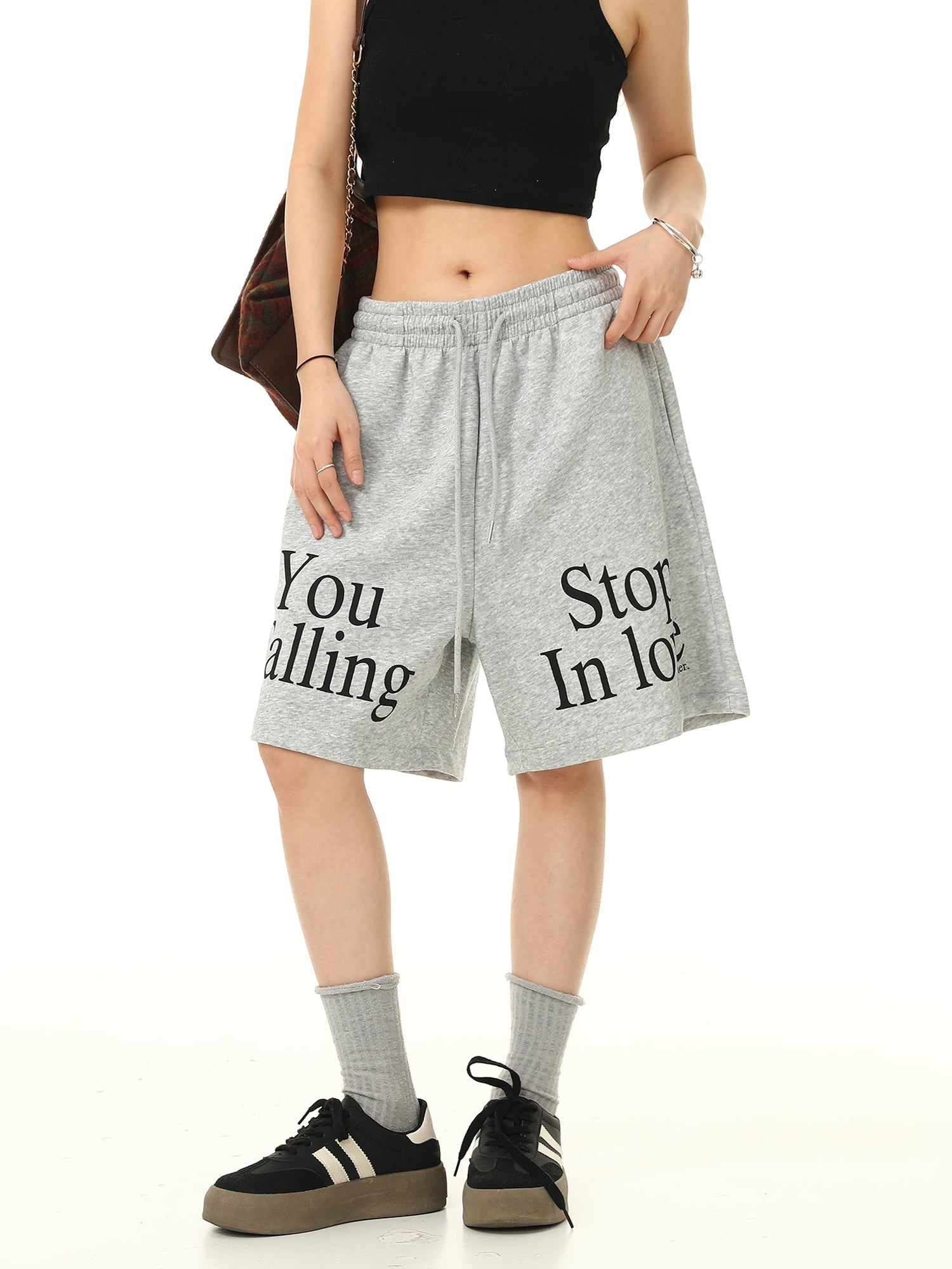 You Stop Falling In Love Sweat Shorts sneakershuborg