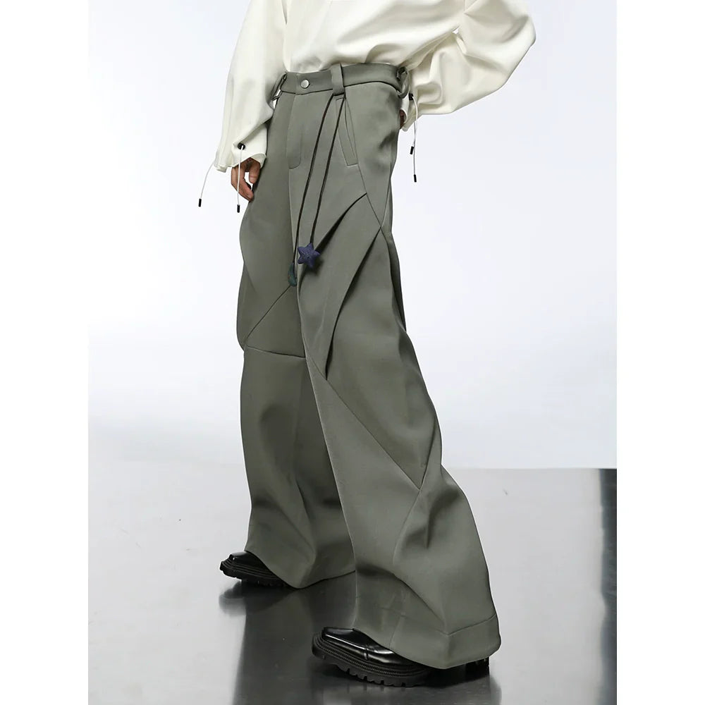 Oversized Camel-Colored Hoodie and Wide-Leg Trousers Set sneakershuborg