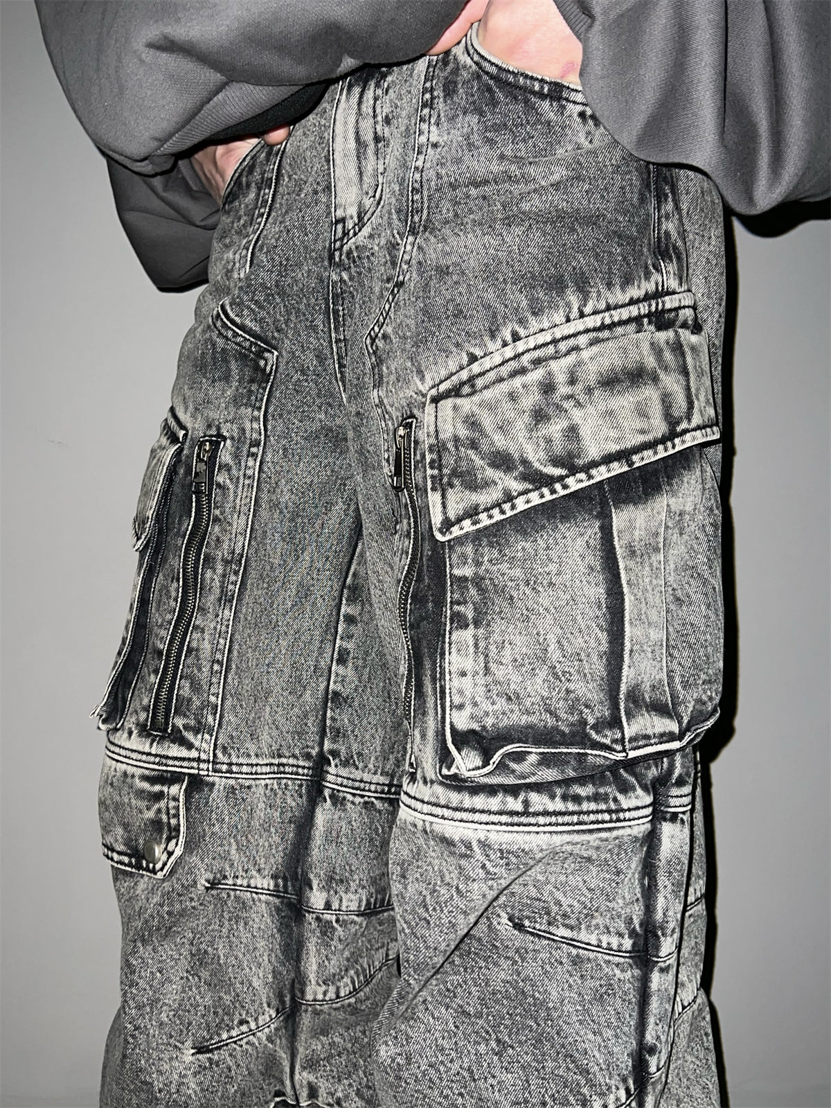 Work Style Multi-Pocket Jeans - sneakershuborg