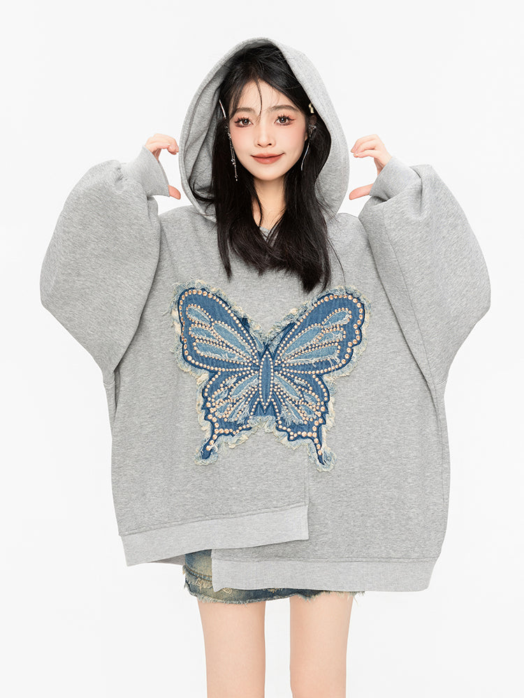 Butterfly Dream Oversized Hoodie sneakershuborg