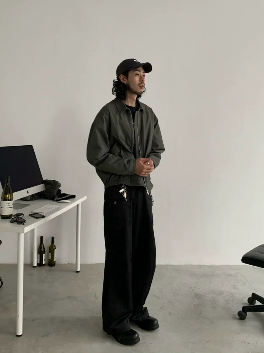 Wide-Leg Utility Work Pants - sneakershuborg