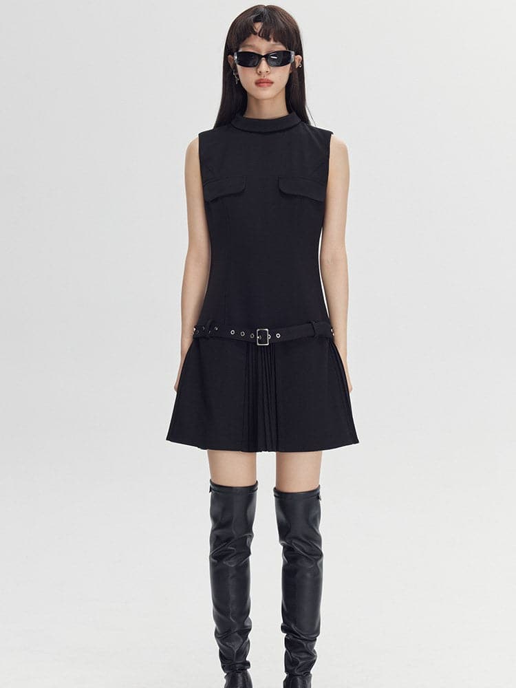 Sleeveless Asymmetrical Dress - sneakershuborg