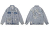 Denim jacket streetwear - sneakershuborg