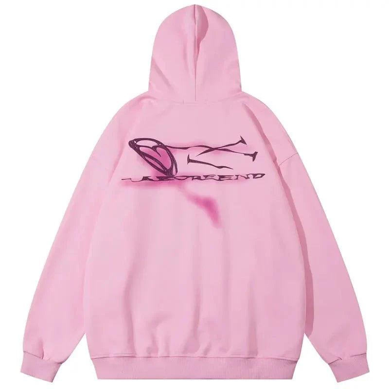 Streetwear hoodie damen - sneakershuborg