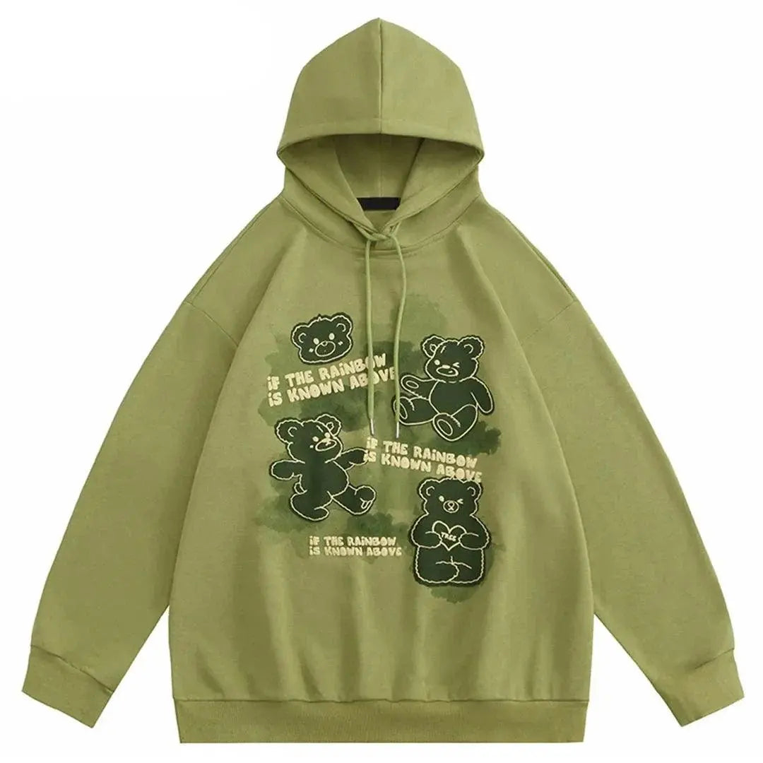 Green Graphic Hoodie - sneakershuborg