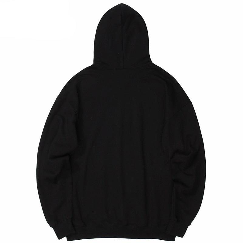 Black streetwear hoodies - sneakershuborg