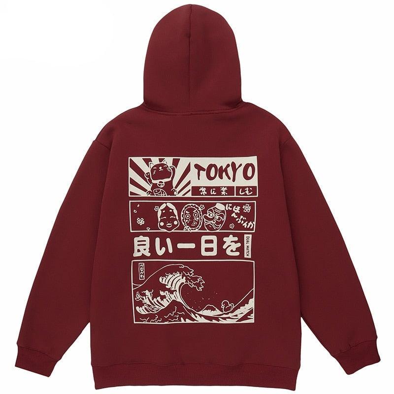 Tokyo streetwear hoodie - sneakershuborg