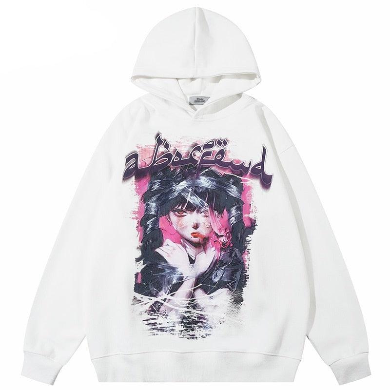 Streetwear anime hoodie - sneakershuborg