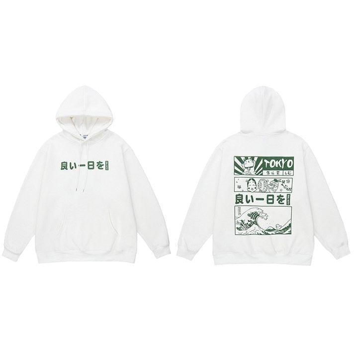 Tokyo streetwear hoodie - sneakershuborg