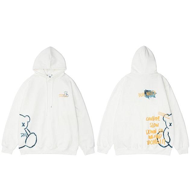 Streetwear graphic hoodie - sneakershuborg