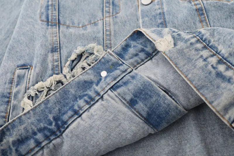 Denim jacket streetwear - sneakershuborg