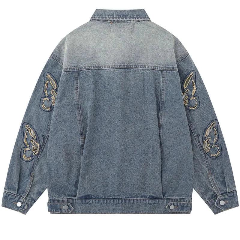 Denim jacket brand streetwear - sneakershuborg