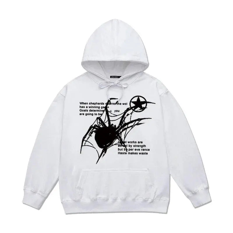 Spider White Hoodie - sneakershuborg