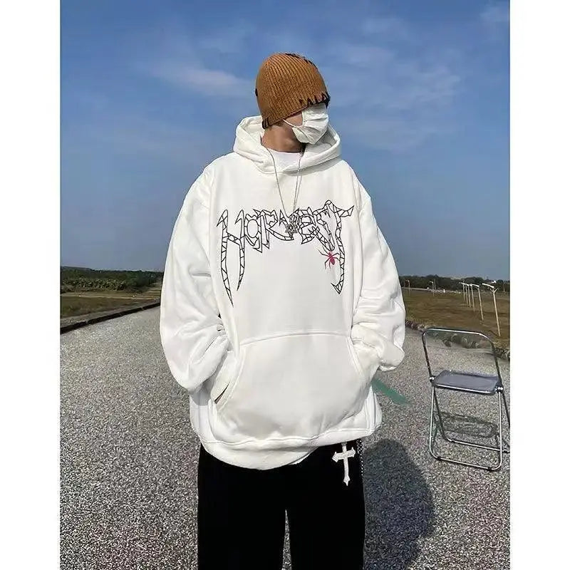 Oversized Spider Hoodie - sneakershuborg